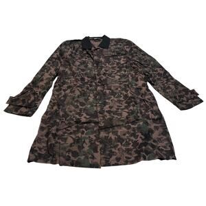 9-52 ONITSUKA TIGER X ANDREA POMPILIO Women's Coat Camo Sand-Beige/Khaki XXL